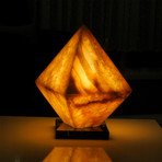 Tetragon Lamp - Vertical