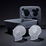 3D Alien Skull Ice Tray // Pack of 2