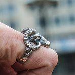 Animal Collection // Ram Ring // Silver (7)
