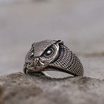 Owl Ring // Silver (11)