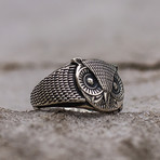 Owl Ring // Silver (11)