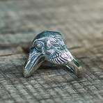 Animal Collection // Raven Ring // Silver (14)