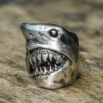 Animal Collection // Shark Ring // Silver (13)