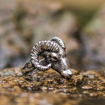 Animal Collection // Ram Ring // Silver (8)