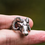 Animal Collection // Ram Ring // Silver (8)