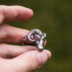 Animal Collection // Ram Ring // Silver (9)