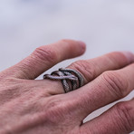 Animal Collection // Snake Ring // Silver (8)