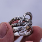 Animal Collection // Snake Ring // Silver (10)