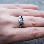 Fenrir Ornament Ring // Silver (13)