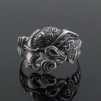 Animal Collection // Viking Raven Ring // Silver (11)