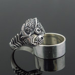 Animal Collection // Viking Raven Ring // Silver (5)