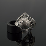 Handmade Bat Ring // Silver (5)