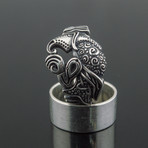 Animal Collection // Viking Raven Ring // Silver (11)