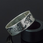 Wolf Ring // Silver (5)
