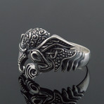 Animal Collection // Viking Raven Ring // Silver (10)