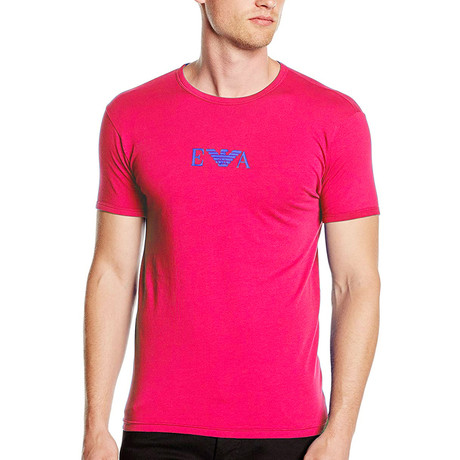 Crew Neck T-Shirt // Pink (S)