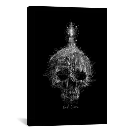 Skull Candle // Erick Centeno (26"W x 18"H x 0.75"D)