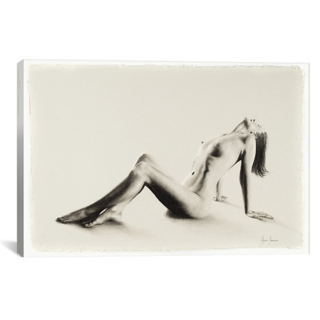 Nude Woman Charcoal Study 59 // Ashvin Harrison