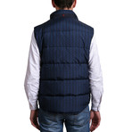 Down Puffer Poly Vest // Blue (Euro: 46)