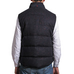 Cashmere Puffer Vest // Red (Euro: 46)