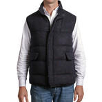 Cashmere Puffer Vest // Red (Euro: 50)