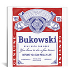 Bukowski // Mathiole (18"W x 18"H x 0.75"D)