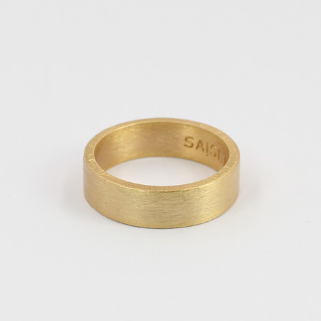 Rectangle Ring // Gold (Size 5)