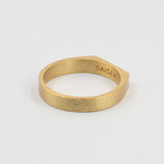 Signet Ring // Gold (Size 5)