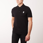 Mini Logo Polo Shirt // Black (S)