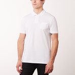 Pocket Polo Shirt // White (XL)