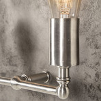 Factory Sconce // Double // Nickel