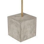 Untitled Floor Lamp // Square // White Shade