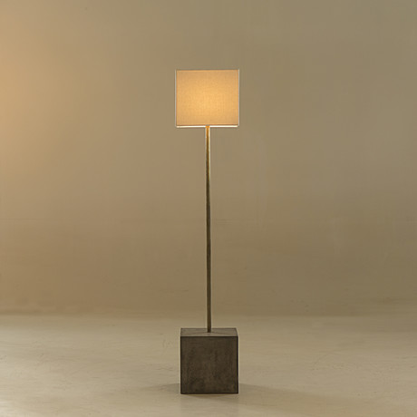 Untitled Floor Lamp // Square // White Shade