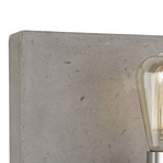 Factory Sconce // Single (Aged Brass)