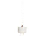 Marble Plate Pendant // White