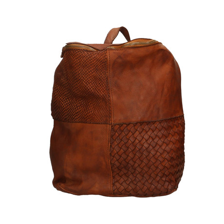 Wade Backpack // Leather Brown