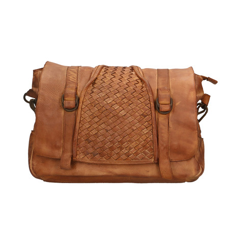 Parker Messenger Bag // Leather Brown