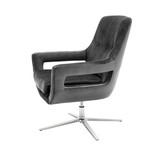 Swivel Chair Flavio // Gray