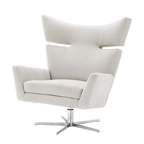 Swivel Chair Eduardo // Beige