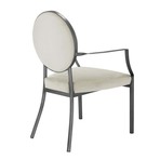 Dining Chair Scribe With Arm // Gray