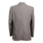 Rolling 3 Button Stripped Blazer // Gray (US: 36S)