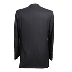 Super 150s Solid 3 Rolling Button Suit // Gray (US: 36S)
