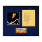 Eric Clapton // "Layla" Signed Lyrics