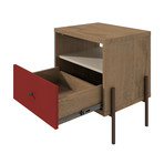 Everest // Nightstand (Red)