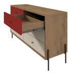 Everest // 59" Double Dresser (Red)