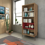 Everest // Bookcase (Red)