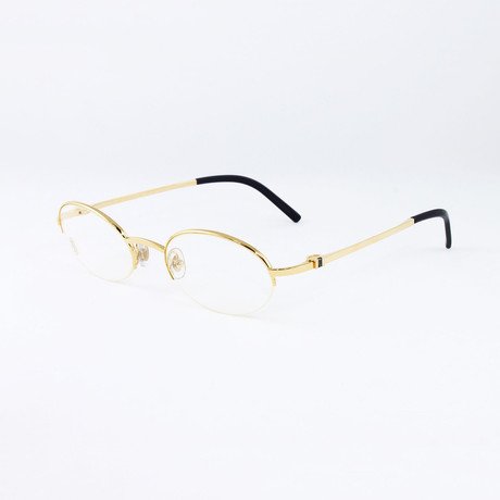 Unisex Shigar Optical Frames // Pale Gold Sapphire