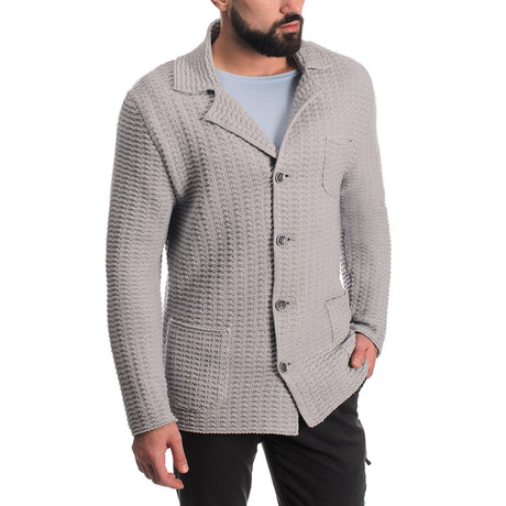 Button Jacket // Light Gray (S)