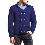 Wool Jacket // Navy (2XL)