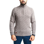 Gardener Wool Sweater // Cappuccino (M)